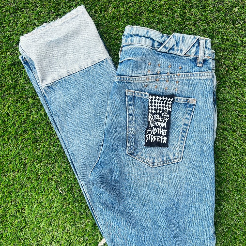 KSUBI Patchwork Jeans